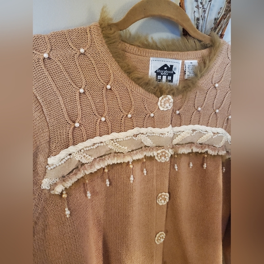 Storybook Knits Long Beaded Sweater - Picture 10 of 12